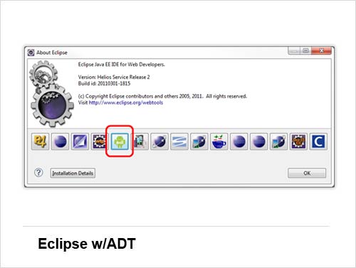 Android Tool #1: Eclipse w/ADT