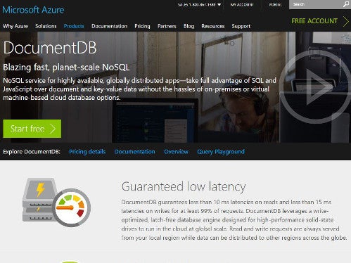 Microsoft Azure DocumentDB