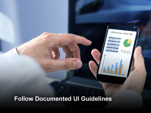Android UI Design Tip #9. Follow Documented UI Guidelines