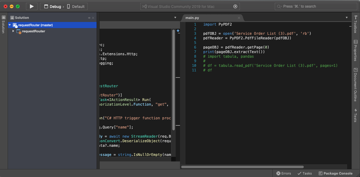 Python IDE Visual Studio