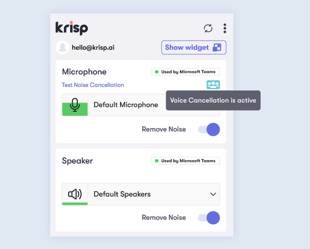 Krisp Collaboration tool